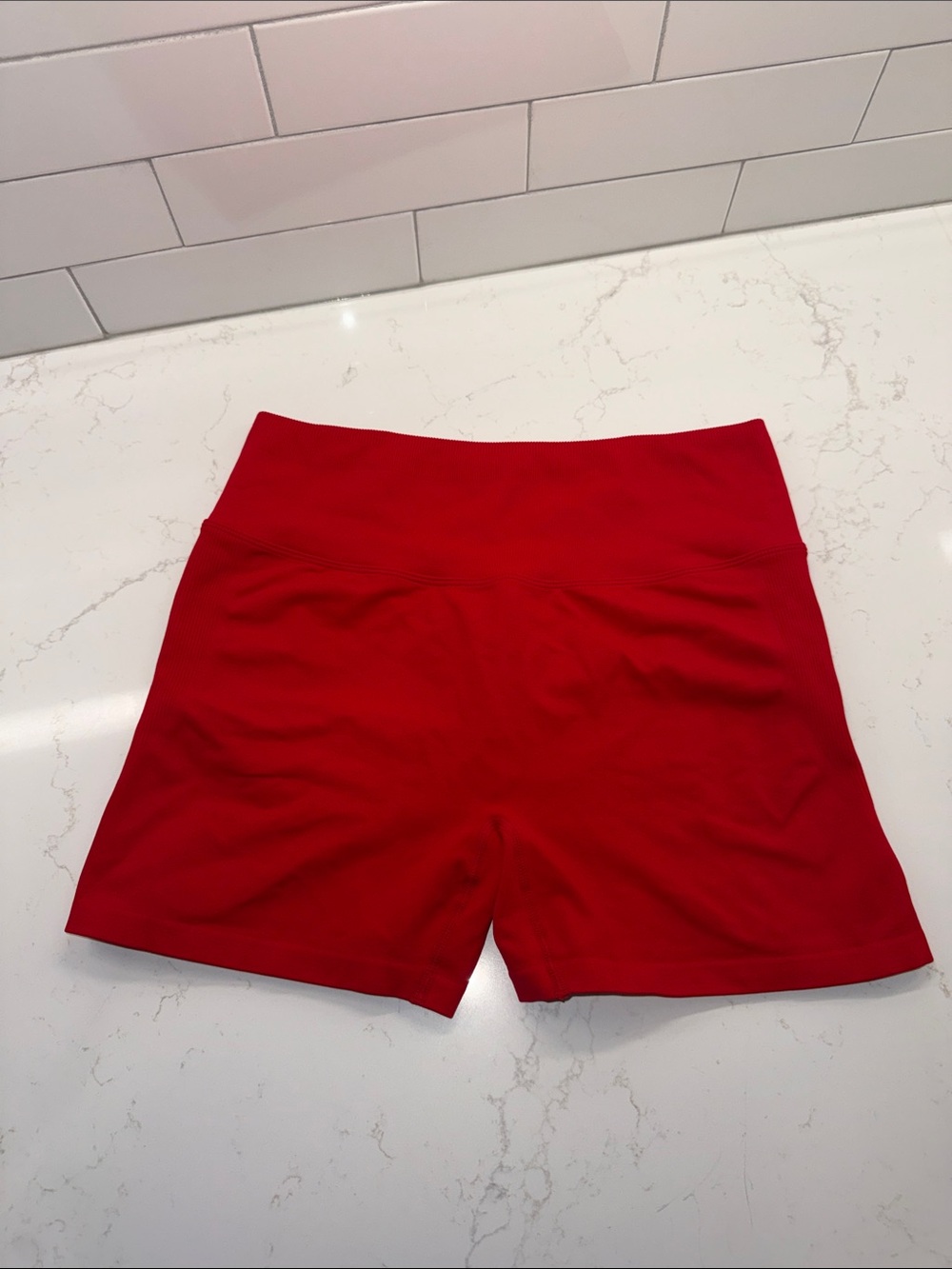 Fabletics High-Waist Red Women’s Shorts